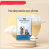 Pet Disposable Gloves Cat Dog Cleaning Dry Cleaning Gloves Pet Products